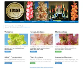 Gladworld.org(North American Gladiolus Council) Screenshot
