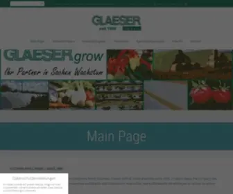 Glaeser-Textil-ULM.de(Glaeser Textil aus Ulm) Screenshot