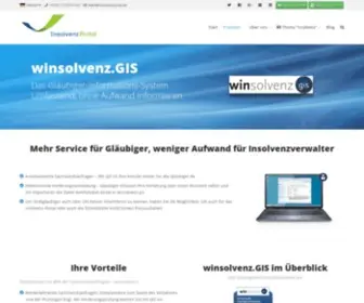 Glaeubigerinfo.de(Das GläubigerInformationsSystem) Screenshot