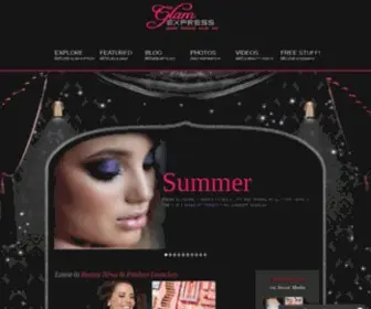 Glam-Express.com(Glam Express) Screenshot