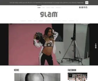 Glam.com.pt(A Glam é uma empresa portuguesa representante (manager)) Screenshot