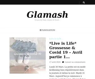 Glamash.fr(Un peu de Glam) Screenshot