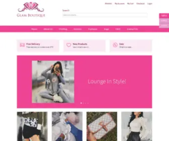 Glamboutiquemanchester.com(Glam Boutique) Screenshot