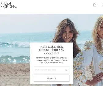 Glamcorner.com.au(Dress Hire Australia) Screenshot