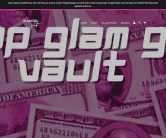 GlamGirlvault.com(Glam Girl Vault LLC) Screenshot