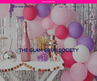 GlamGrubsociety.com(Glam Grub Society) Screenshot