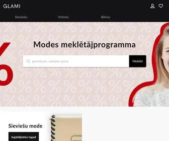 Glami.lv(Modīgas) Screenshot