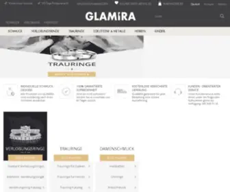 Glamira.ch(Kaufen Sie Schmuck online bei GLAMIRA) Screenshot