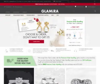 Glamira.is(Buy customized diamond jewellery) Screenshot