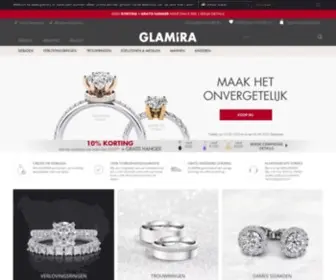 Glamira.nl(Koop prachtige diamanten juwelen) Screenshot