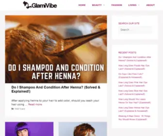 Glamivibe.com(Inspiration & Tips For The Modern Women) Screenshot