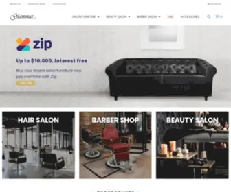 Glammar.com.au(Glammar Salon Furniture) Screenshot