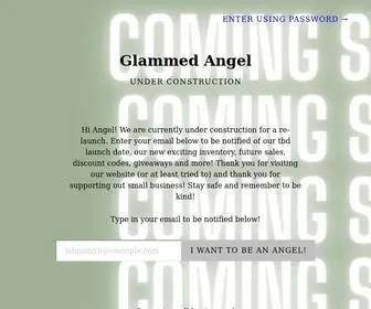 Glammedangel.com(Glammed Angel) Screenshot