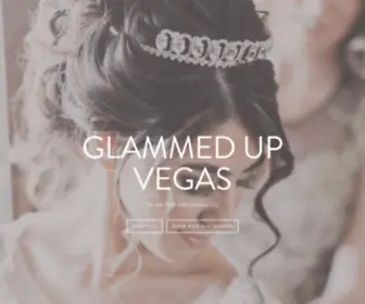 GlammedupVegas.com(Glammed Up) Screenshot