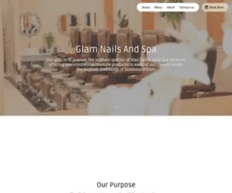 Glamnailsandspa.com(Glam-nails-and-spa) Screenshot