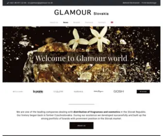 Glamour-CO.sk(GLAMOUR Slovakia) Screenshot