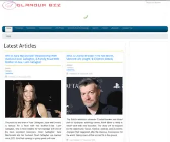 Glamourbiz.com(Find Wikipedia Detail Of Celebrities) Screenshot