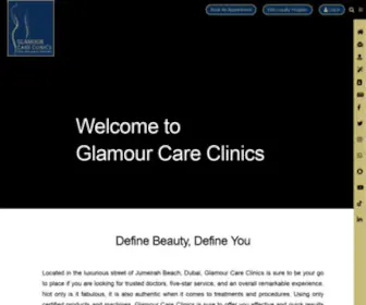 Glamourcareclinics.com(Glamour Care Clinics) Screenshot