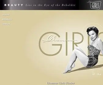 Glamourgirlsofthesilverscreen.com(Glamour Girls of the Silver Screen) Screenshot