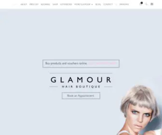 Glamourhairboutique.co.nz(Glamour Hair Boutique) Screenshot