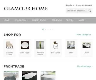 Glamourhomedecor.com(Glamour Home) Screenshot