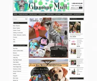 Glamourmutt.com(Glamour Mutt Dog Boutique) Screenshot