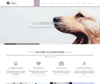 Glamourpawsonline.com(Glamour Paws) Screenshot