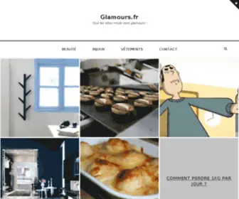 Glamours.fr(Glamours & Tendance) Screenshot