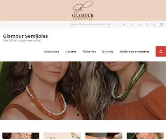 Glamoursemijoias.com.br(Site Oficial) Screenshot