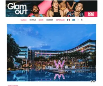 Glamout.com.mx(Guía de la Ciudad de México) Screenshot