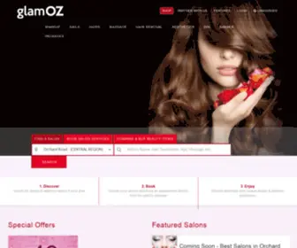 Glamoz.sg(Find &amp; Book Beauty Salons) Screenshot
