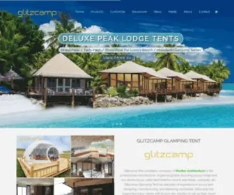 Glamping-Tent.com(Glitzcamp) Screenshot