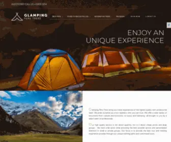 Glampingperutreks.com(Luxury Machu Picchu Glamping Peru Treks Specialist Peru) Screenshot