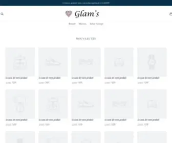 Glams-Tahiti.com(Glams Tahiti) Screenshot