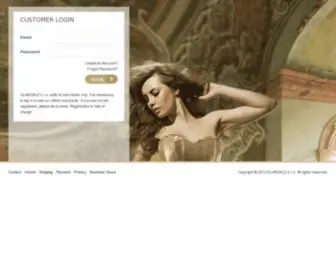 Glamsale.eu(Distributing luxury) Screenshot