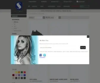 Glamshoes.com(Prada Gucci Tod&#039;s Hogan Shoes Handbags and Clothing Made in Italy) Screenshot