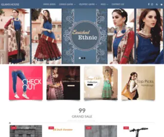Glamshouse.com(Shop Everything Glamorously at One Stop Shop) Screenshot