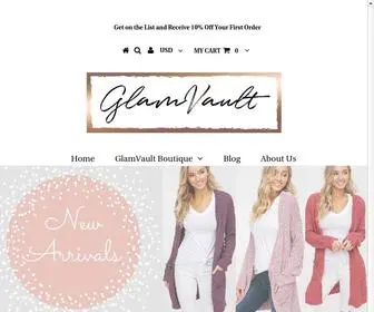 Glamvaultboutique.com(Glamvaultboutique) Screenshot