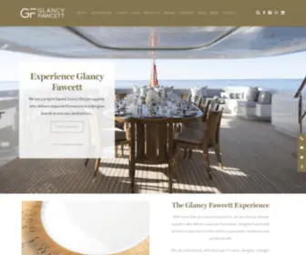 Glancyfawcett.com(Luxury Tableware) Screenshot