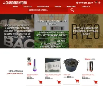 Glandorehydro.com(Glandore Hydroponics) Screenshot