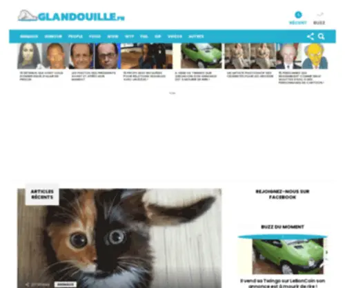 Glandouille.fr(Accueil) Screenshot