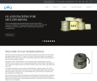 Glandpackings.com(Industrial Gland Packing Manufacturers) Screenshot