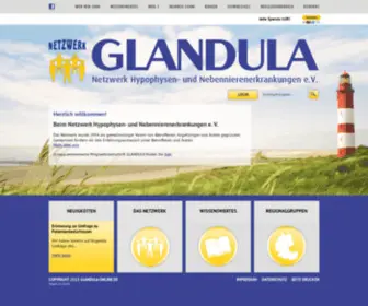 Glandula-Online.de(Glandula Online) Screenshot