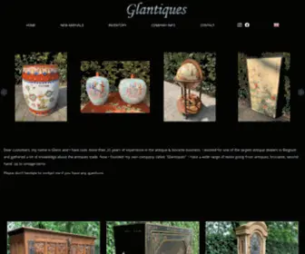 Glantiques.be(Home) Screenshot