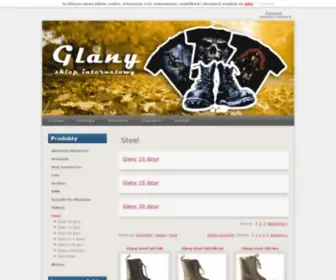 Glany.com.pl(Błąd 404 nie znaleziono strony) Screenshot