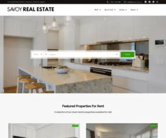 Glarealestate.com.au(Savoy Real Estate) Screenshot