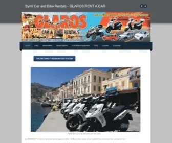 Glarosrentacar.gr(Glaros Car Rentals) Screenshot