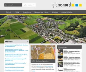 Glarus-Nord.ch(Gemeinde Glarus Nord) Screenshot