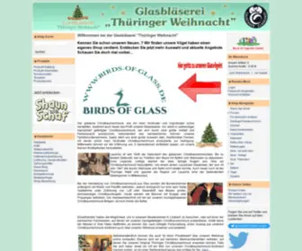 Glas-Bartholmes.de(Glasbläserei Thüringer Weihnacht) Screenshot