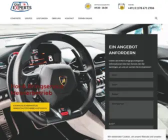 Glas-Experts.de(Scheibentönung) Screenshot